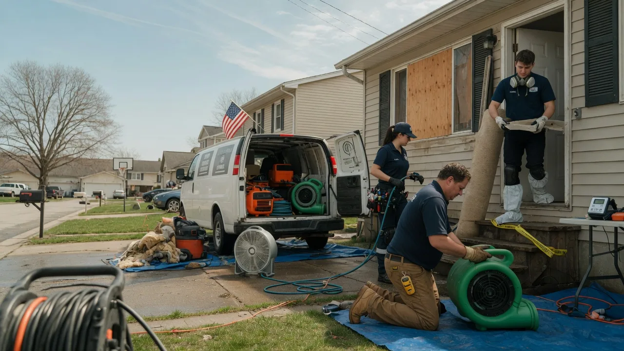 Water Damage Restoration in Milton, DE near me